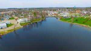 An aerial view of Hortonville, Wisconsin. Hortonville, Wisconsin is a location served by Rosenow Customs.