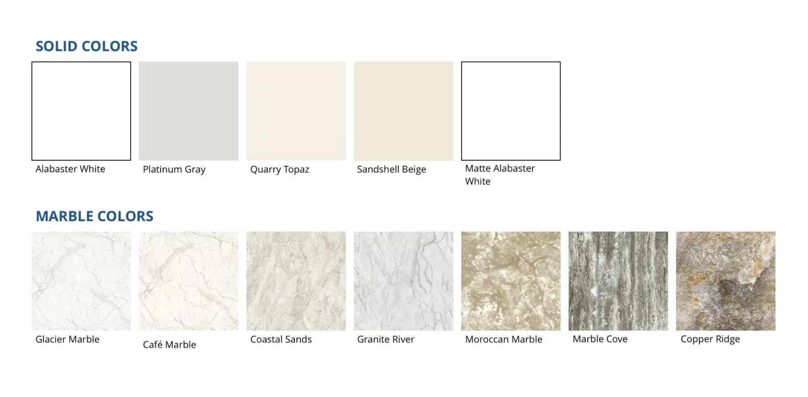 Rosenow Customs Bath Remodel color and texture selections